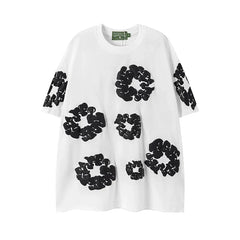 Denim Tears White Wreath Tee