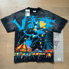 Valley Fest Carnival Graphic T-Shirt Washed Black
