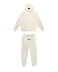 Fear of God Essentials Double Line Hoodie & Sweatpants Set Ivory