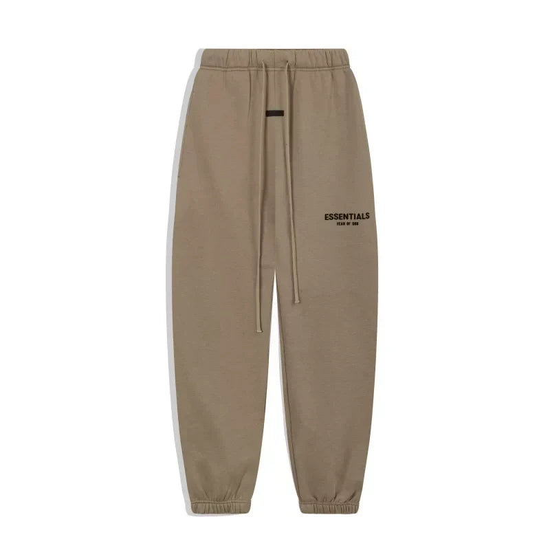 FOG Essentials Desert Gold Brown Fleece Sweatpants