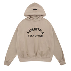 Fear of God Essentials Arch Logo Pullover Hoodie – Sand