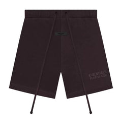 Fear of God Essentials Velvet Shorts – Plum