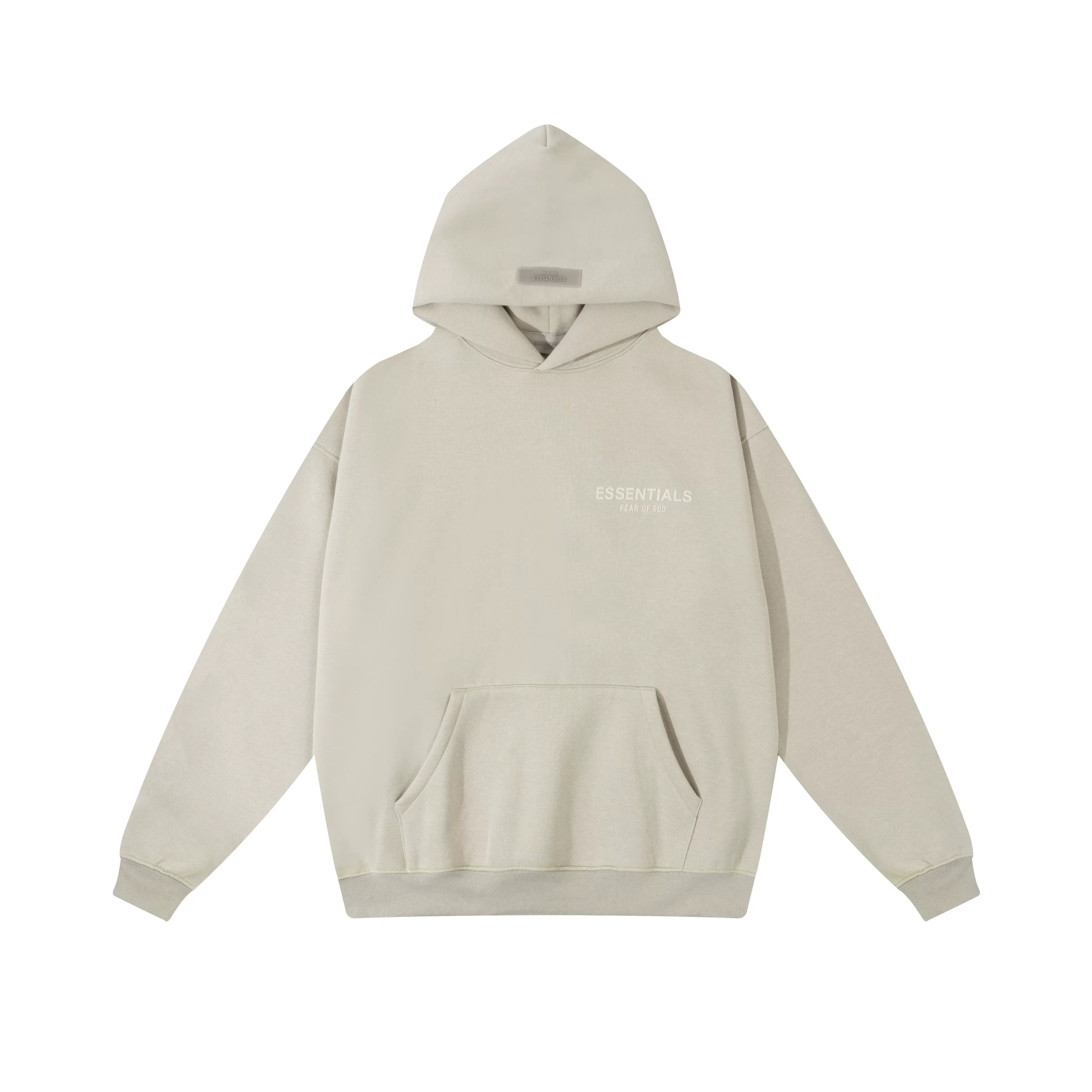 Fear of God Essentials Small Logo Hoodie & Sweatpants Set Sand
