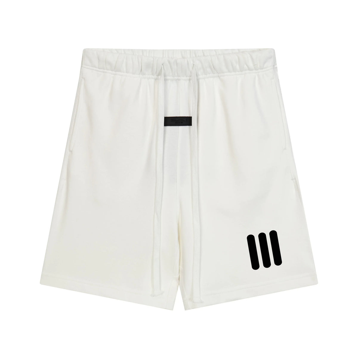 Fear of God Essentials Triple Stripe Shorts – White