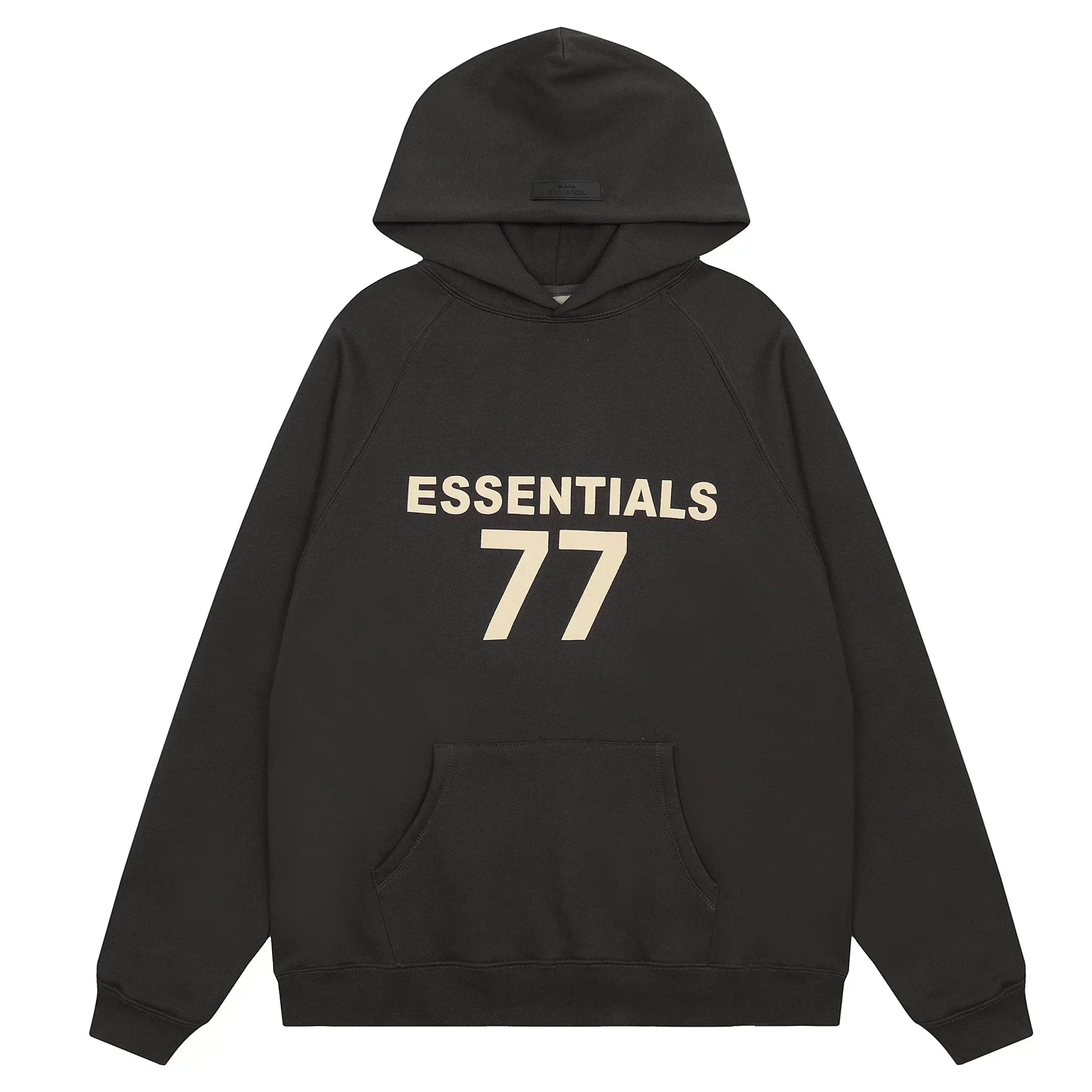 Fear of God Essentials 77 Pullover Hoodie – Black