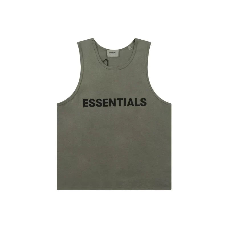 Fear of God Essentials Tank Top – Charcoal Ash