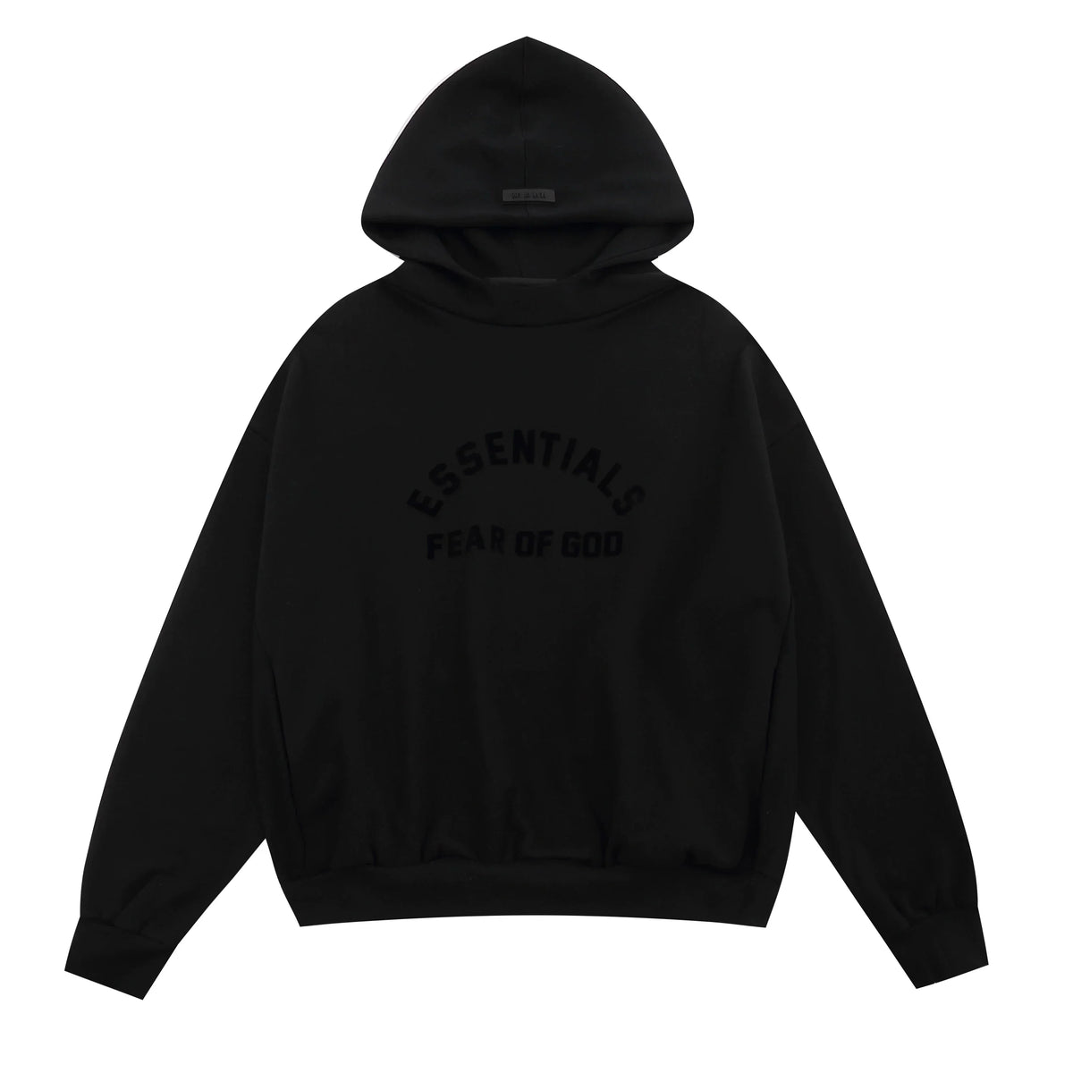 Fear of God Essentials Arch Logo Pullover Hoodie Black